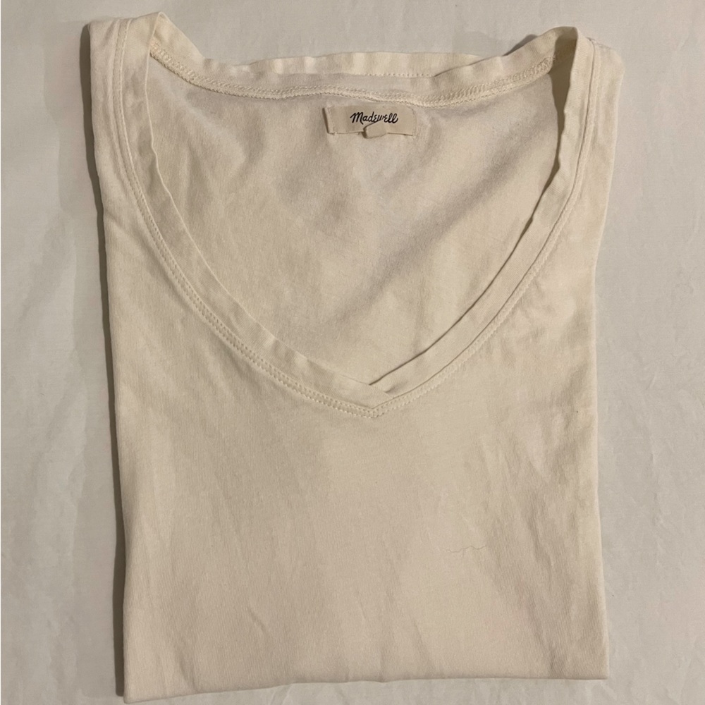 Madewell long sleeve top.